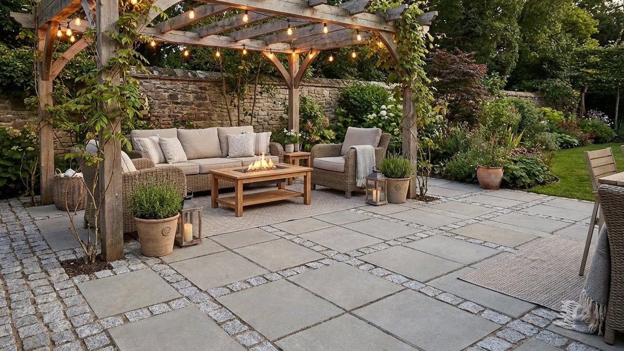 Chaussesten, Portugisisk i lys grå