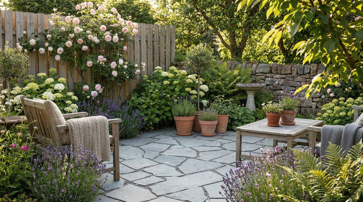 Sandstensplattor, Grigio Antico i romerskt mönster