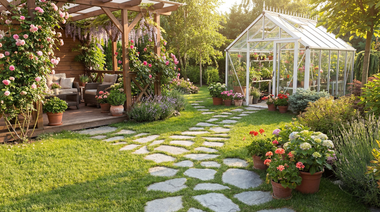 Oval trædesten, Grå