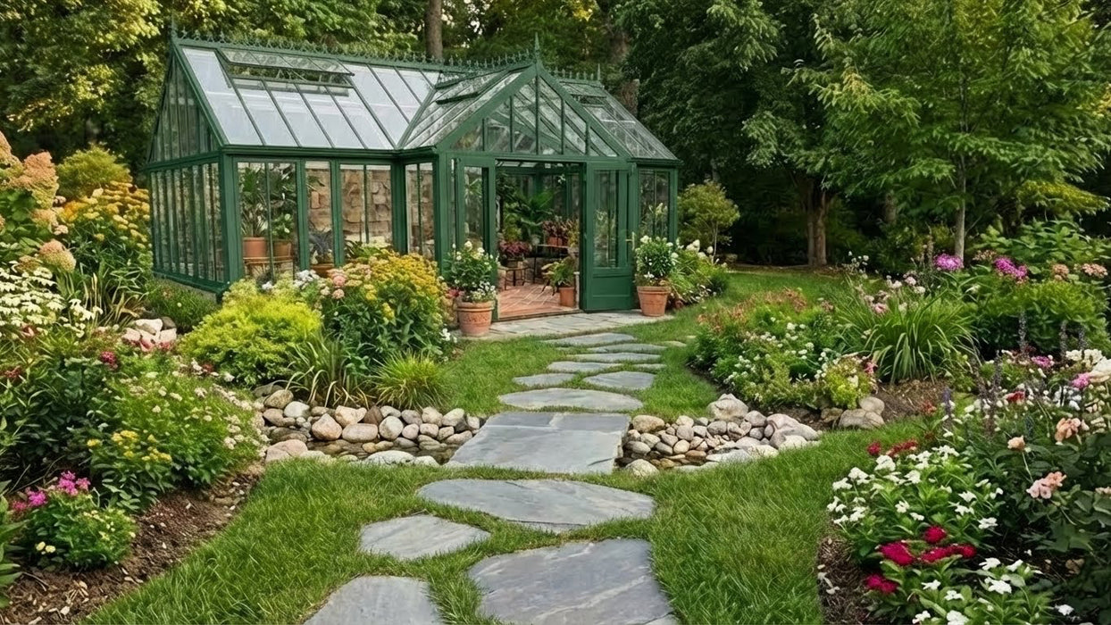 Oval trædesten, Grå