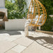 IBF Struktur flise Lys sand (60x60x4 cm)