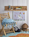 Mini Sole Stol Natur Bambus