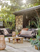 Pavone Sofa Sort Metal
