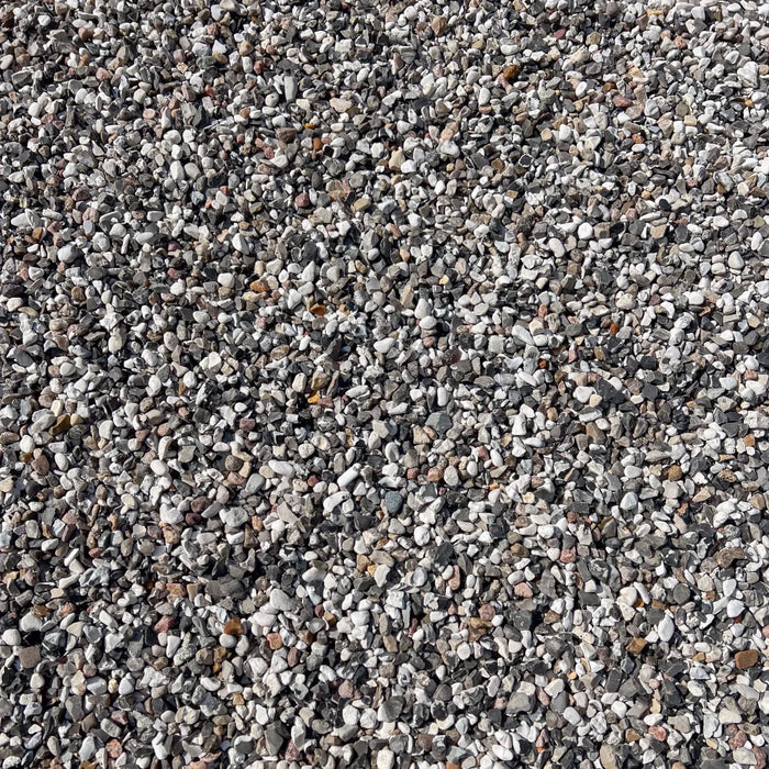 Pyntesten Blåhvid - Perlesten, 6-12 mm